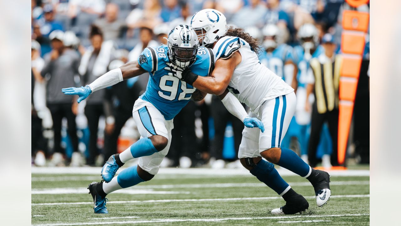 Panthers injury updates: DE Marquis Haynes out of sling, limited