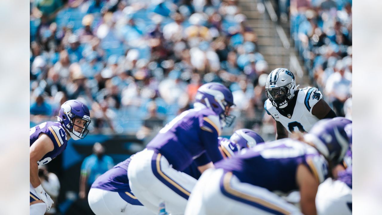 Vikings defense turns up the heat to beat Carolina 21-13