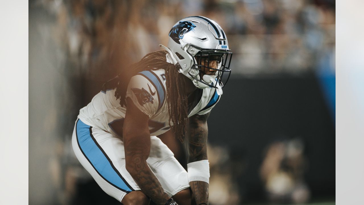 Carolina Panthers' Frankie Luvu measuring up to Greene's vision