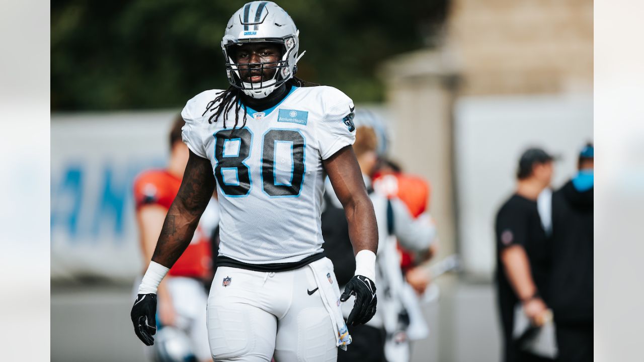 Carolina Panthers cornerback CJ Henderson (24) on defense during an NFL  football game against the New Orleans Saints, Sunday, Sep. 25, 2022, in  Charlotte, N.C. (AP Photo/Brian Westerholt Stock Photo - Alamy