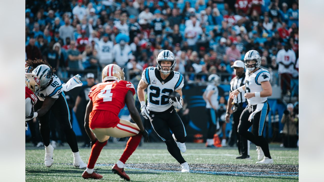 Christian McCaffrey scores first 49ers TD vs. Rams, but not in the way  you'd expect