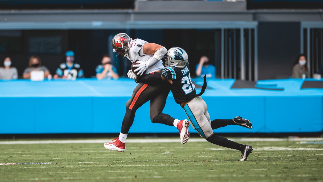 Panthers LB/S Jeremy Chinn named NFL Defensive Rookie of the Month (again)  - Cat Scratch Reader