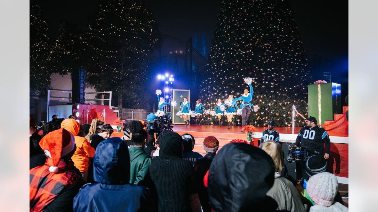 Carolina Panthers celebrate Christmas with playoff guarantee