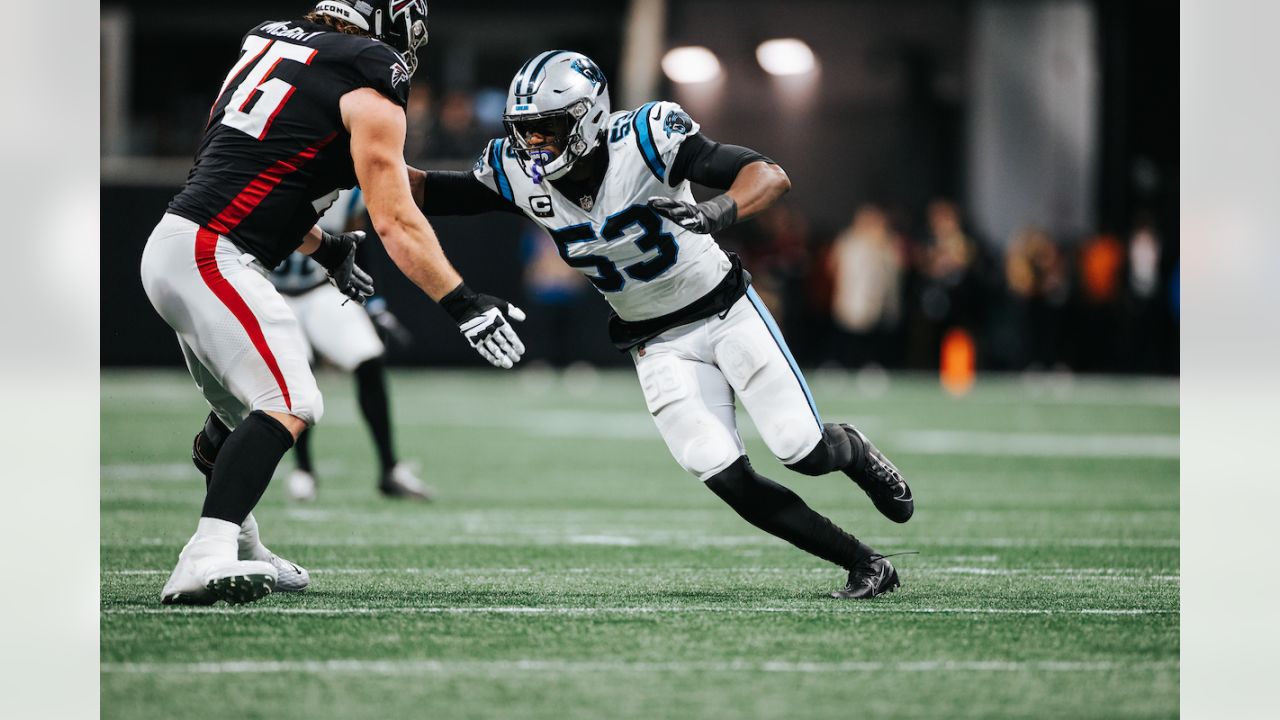 November 6, 2022: Brian Burns (53) of the Carolina Panthers during WEEK 9  of the NFL regular season between the Carolina Panthers and Cincinnati  Bengals in Cincinnati, Ohio. JP Waldron/Cal Sport Media/Sipa