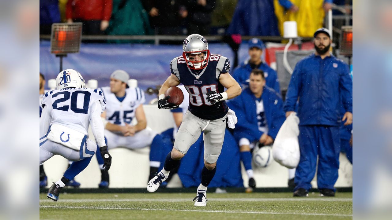 Jan 19, 2002; Foxboro, MA, USA; New England Patriots quarterback Tom Brady,  #12, releases the ball in the 4th qt. against the Oakland Raiders during  their AFC playoff game on Saturday, January