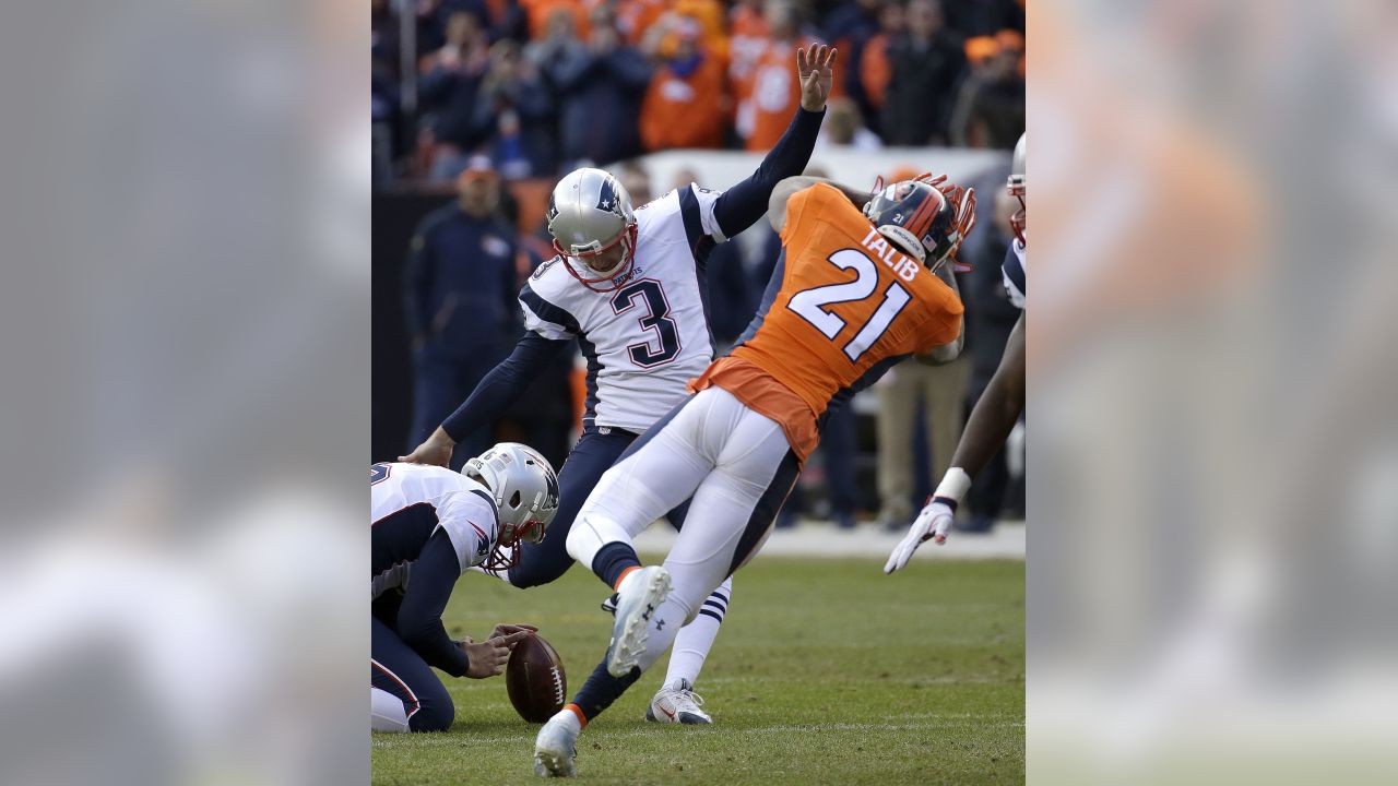 Cornerback Aqib Talib (21) during the NFL AFC Championship