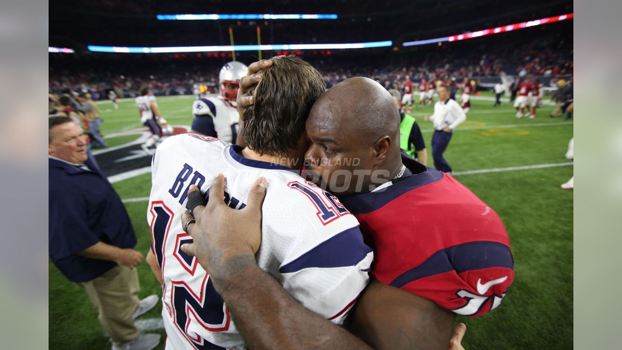 Man Wearing Wilfork Jersey Almost Misses Wilfork Encounter - CBS Boston