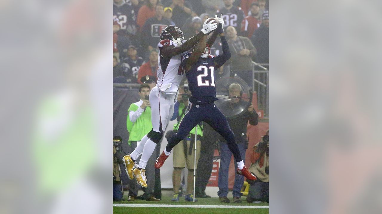 Check out Julio Jones snatching a touchdown catch over Malcolm Butler 