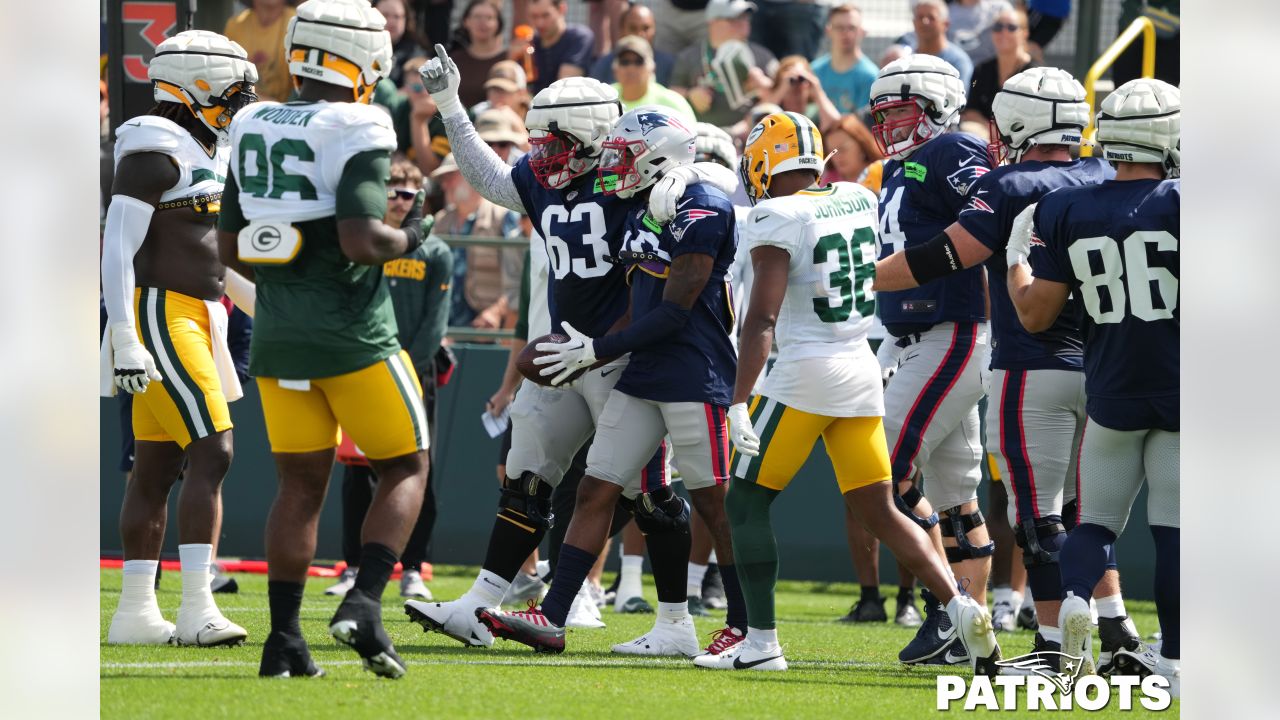 Patriots Defense Wraps Packers Joint Practices on a High Note