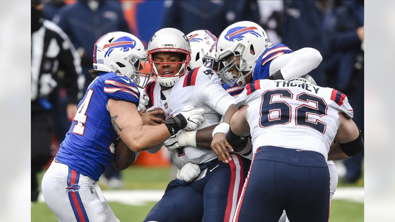 Buffalo Bills linebacker A.J. Klein defends during the second half of an  NFL football game against the Indianapolis Colts in Orchard Park, N.Y.,  Sunday, Nov. 21, 2021. (AP Photo/Adrian Kraus Stock Photo 