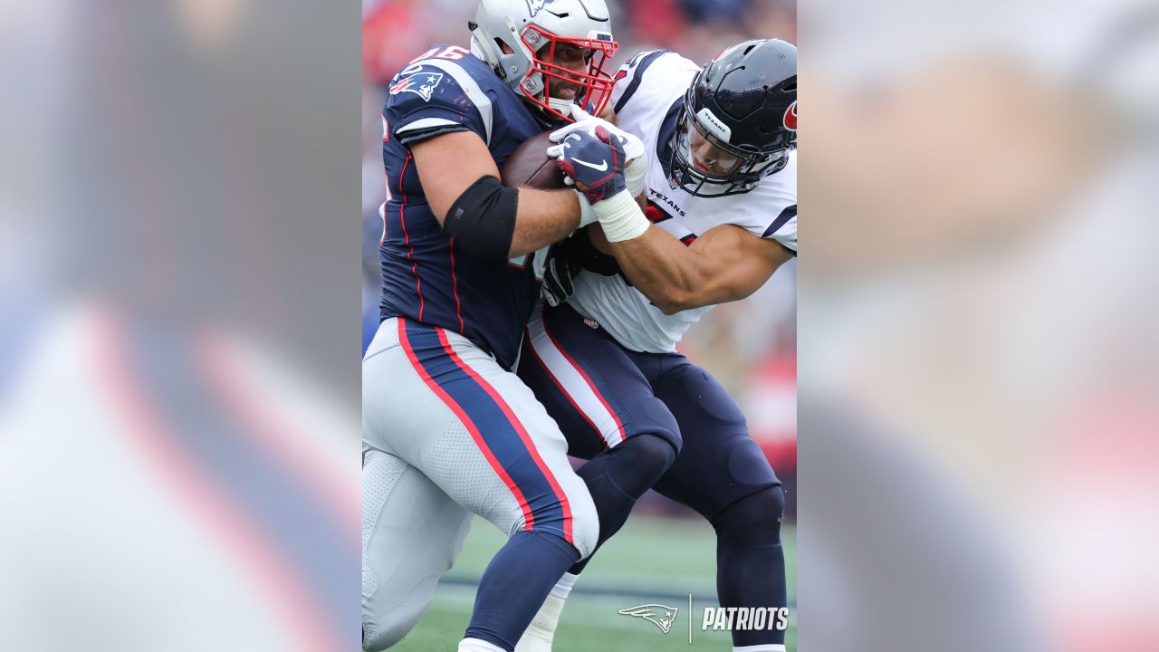 James Develin described the injury that forced him to retire