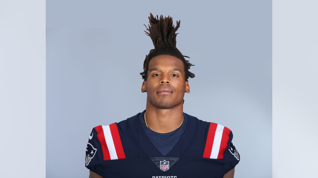 This is a 2020 photo of Cam Newton of the New England Patriots NFL football team. This image reflects the Patriots active roster as of August 2, 2020 when this image was taken. (AP Photo)