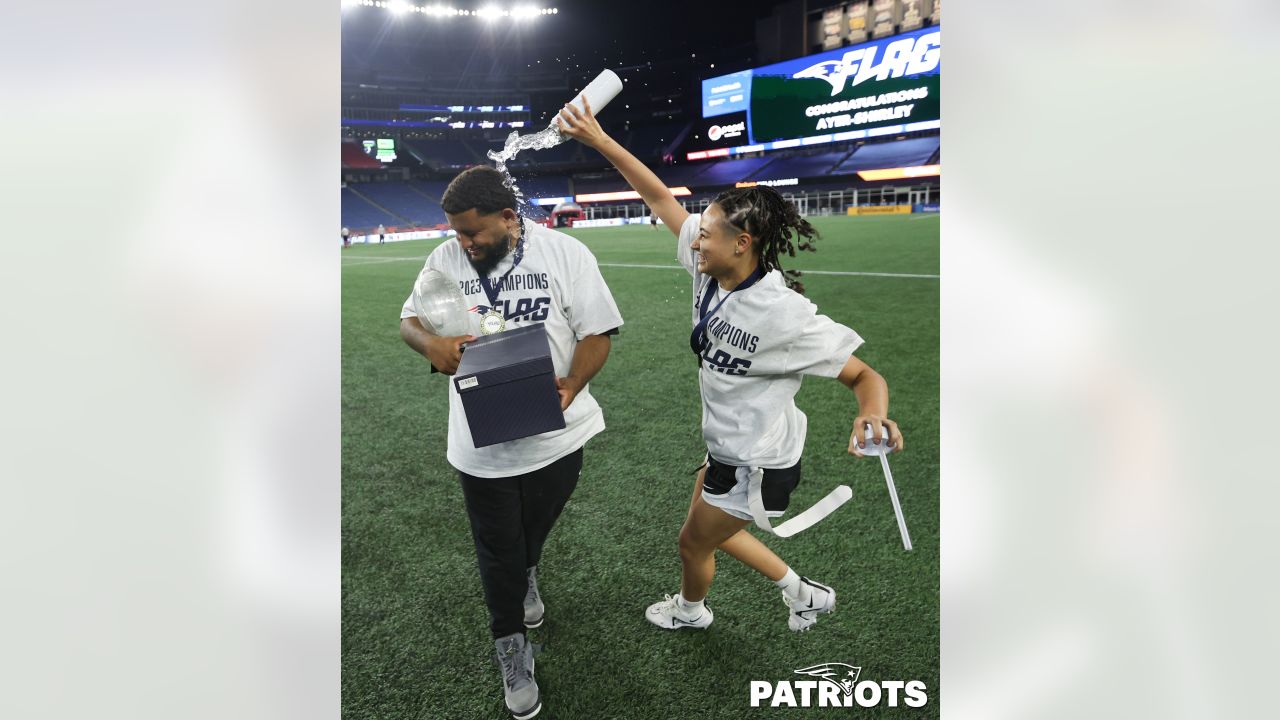 Patriots crown Leominster as girls high school flag football