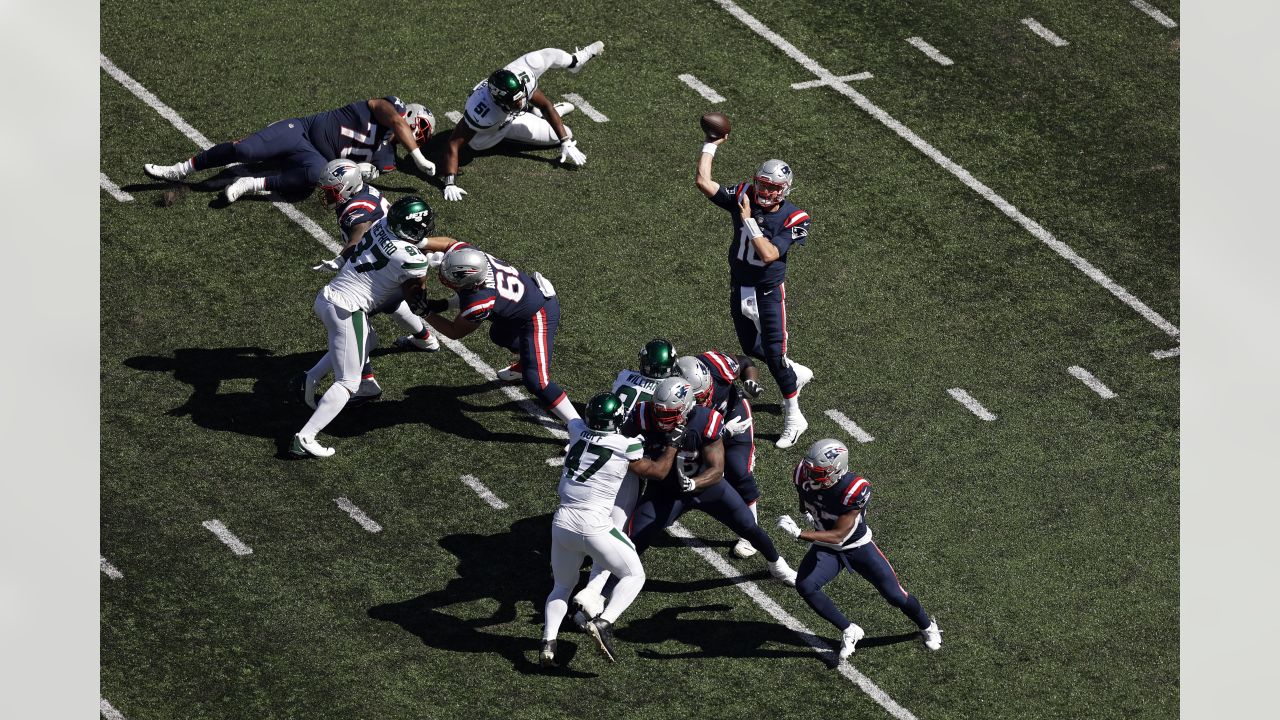 East Rutherford, New Jersey, USA. 30th Oct, 2022. New England Patriots  cornerback JALEN MILLS (2) reacts to his tackle at MetLife Stadium in East  Rutherford New Jersey New England defeats New York