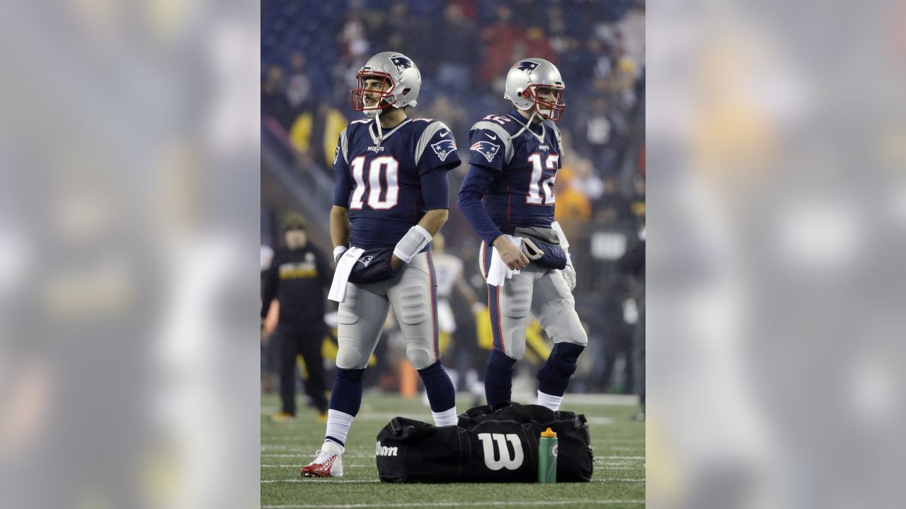 d/New England Patriots wide receiver Julian Edelman (11) warms up prior to  the NFL pre-season football game between the Washington Redskins and the New  England Patriots at Gillette Stadium, in Foxborough, Massachusetts.The