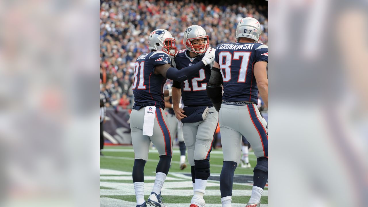 Patriots Quarterback Tom Brady looks for the pass during their game against  the San Diego Chargers at Gillette Stadium on Sunday, October 2, 2005. San  Diego beat the Patriots 41-17, ending the