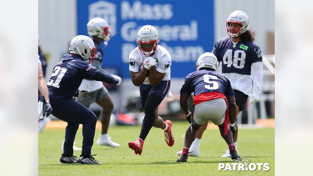 Rhamondre Stevenson present as Patriots boast perfect practice attendance  ahead of Dolphins game 