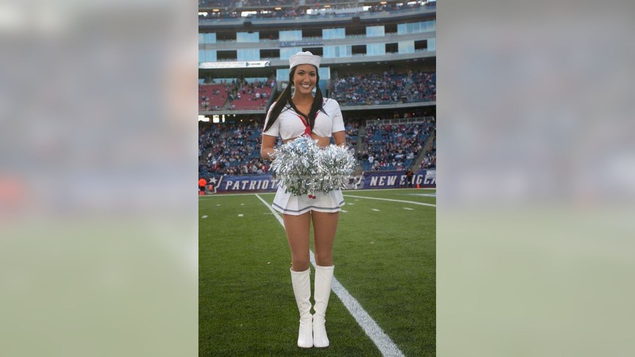 Patriots Cheerleaders Halloween Costume Photos Offered on