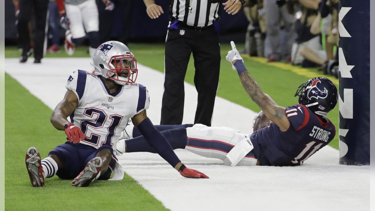 Houston, TX, USA. 26th Nov, 2018. Tennessee Titans cornerback Malcolm  Butler (21) prior to an NFL football game between the Tennessee Titans and  the Houston Texans at NRG Stadium in Houston, TX.