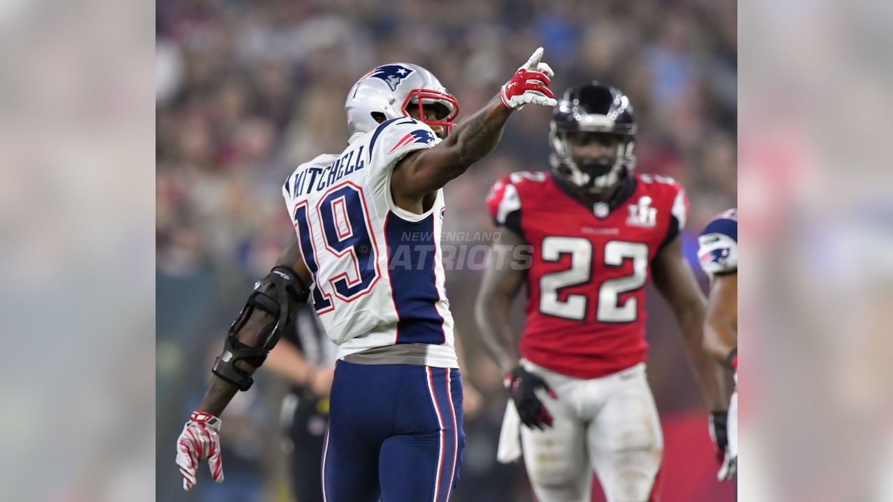 HOUSTON, TX - FEBRUARY 5: Patriots player Chris Long at Super Bowl LI at  NRG Stadium on