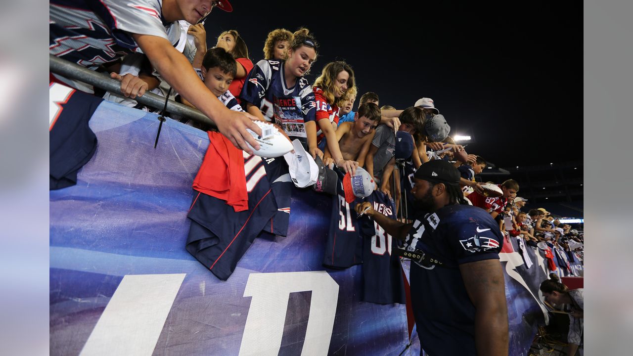 New England Patriots on X: Under the lights. #CHIvsNE