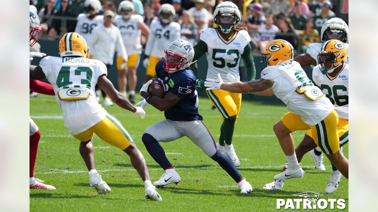 Patriots Defense Wraps Packers Joint Practices on a High Note