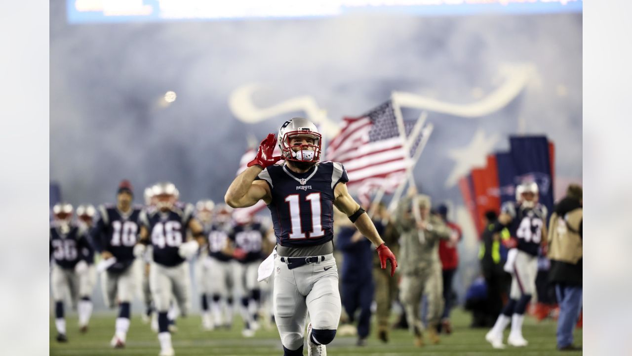 New England Patriots wide receiver Julian Edelman (11) prior to