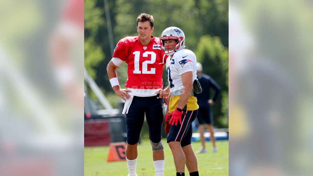 Tom Brady Ditched Patriots Camp To Throw Footballs Off A Mega