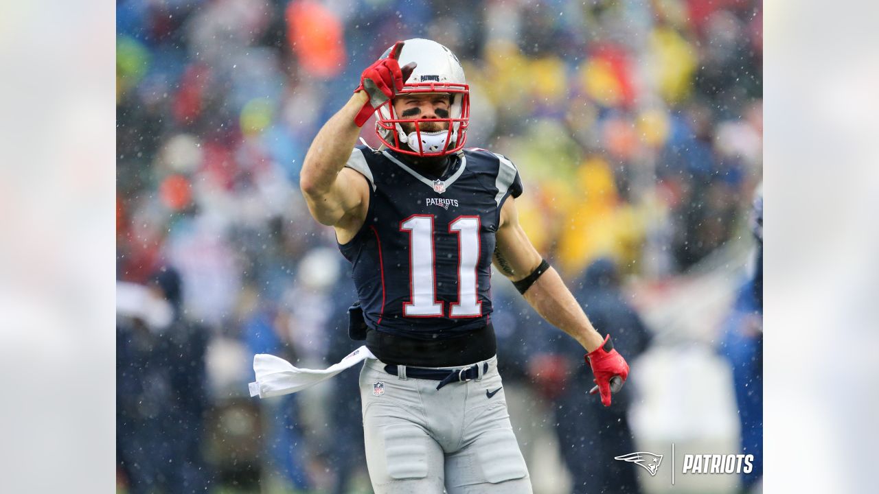 JULIAN EDELMAN  New England Patriots 2012 Wilson Throwback NFL