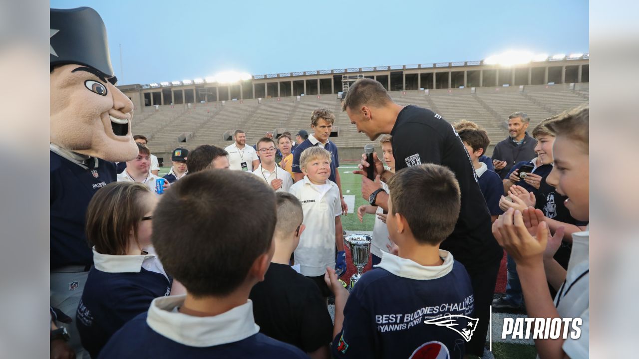 Tom Brady, Patriots teammates take part in Best Buddies Football Challenge  - Best Buddies International