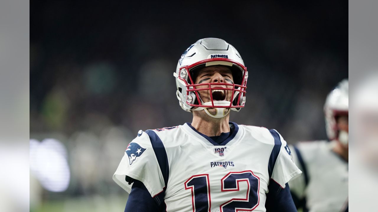 New England Patriots quarterback Tom Brady (12) takes a snap during the  game against the Houston Texans at NRG Stadium. The Patriots defeated the  Texans 27-6. Mandatory Credit: Troy Taormina-USA T …