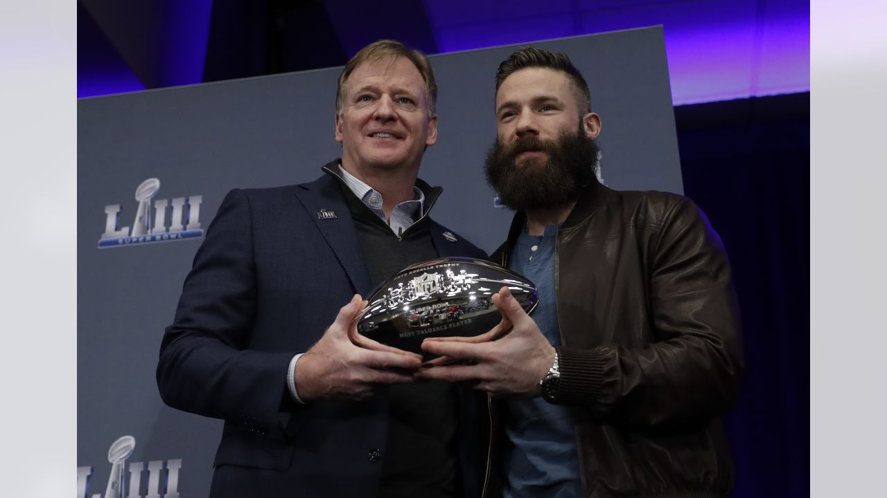 Patriots wide receiver Julian Edelman wins Super Bowl 53 MVP