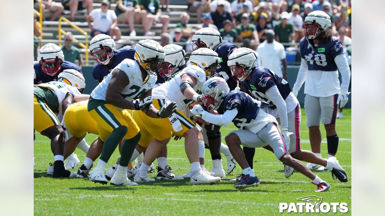 Patriots news: Mac Jones looks good in first joint practice with Packers -  Pats Pulpit