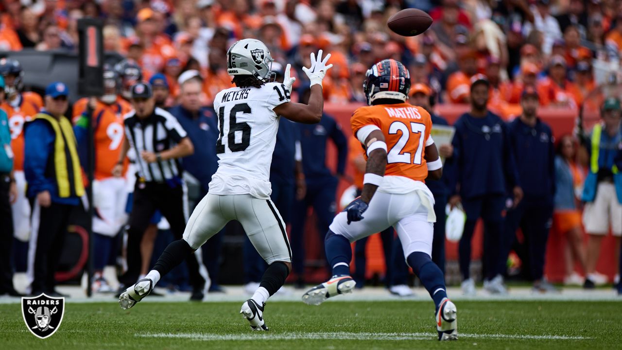 Raiders' Jakobi Meyers stars in victory over Denver Broncos