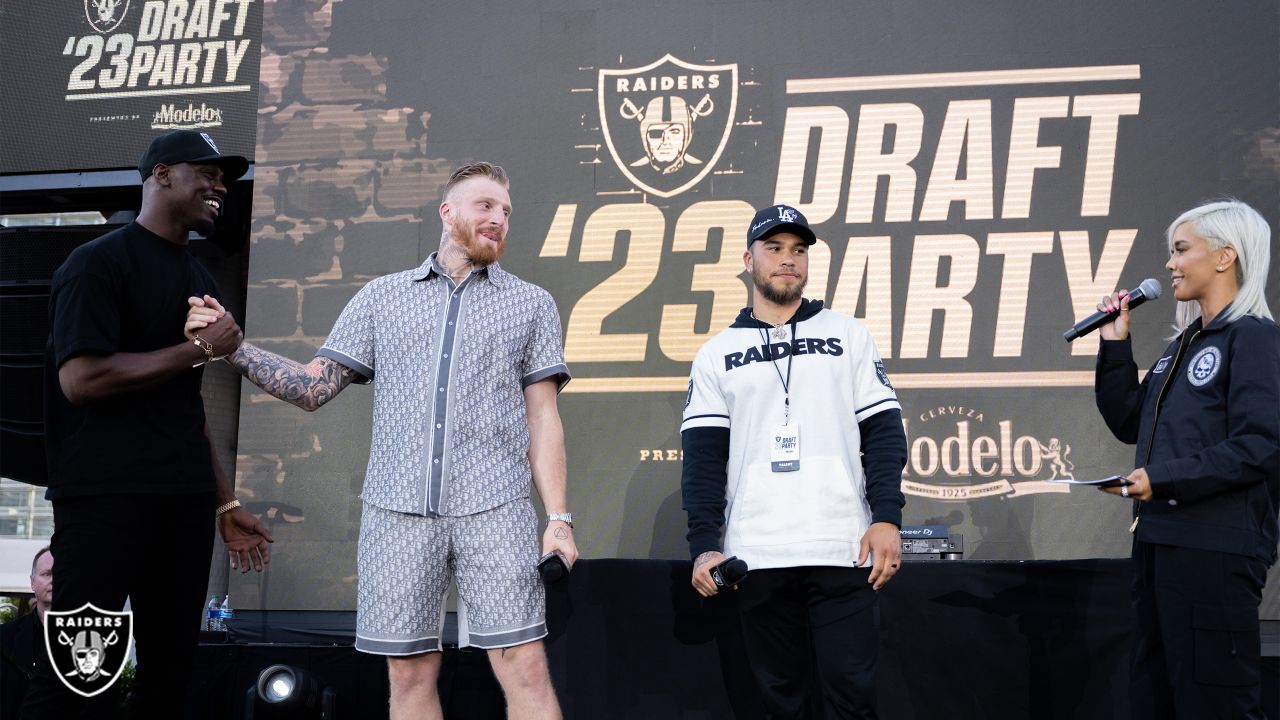 NFL Draft: Raiders host fans at Allegiant Stadium for party, NFL Draft