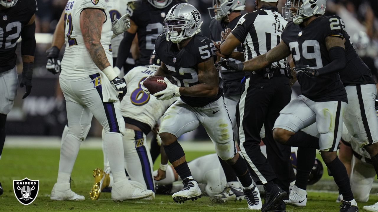 Maxx Crosby Stands Out as Las Vegas Raiders Outlast Baltimore Ravens