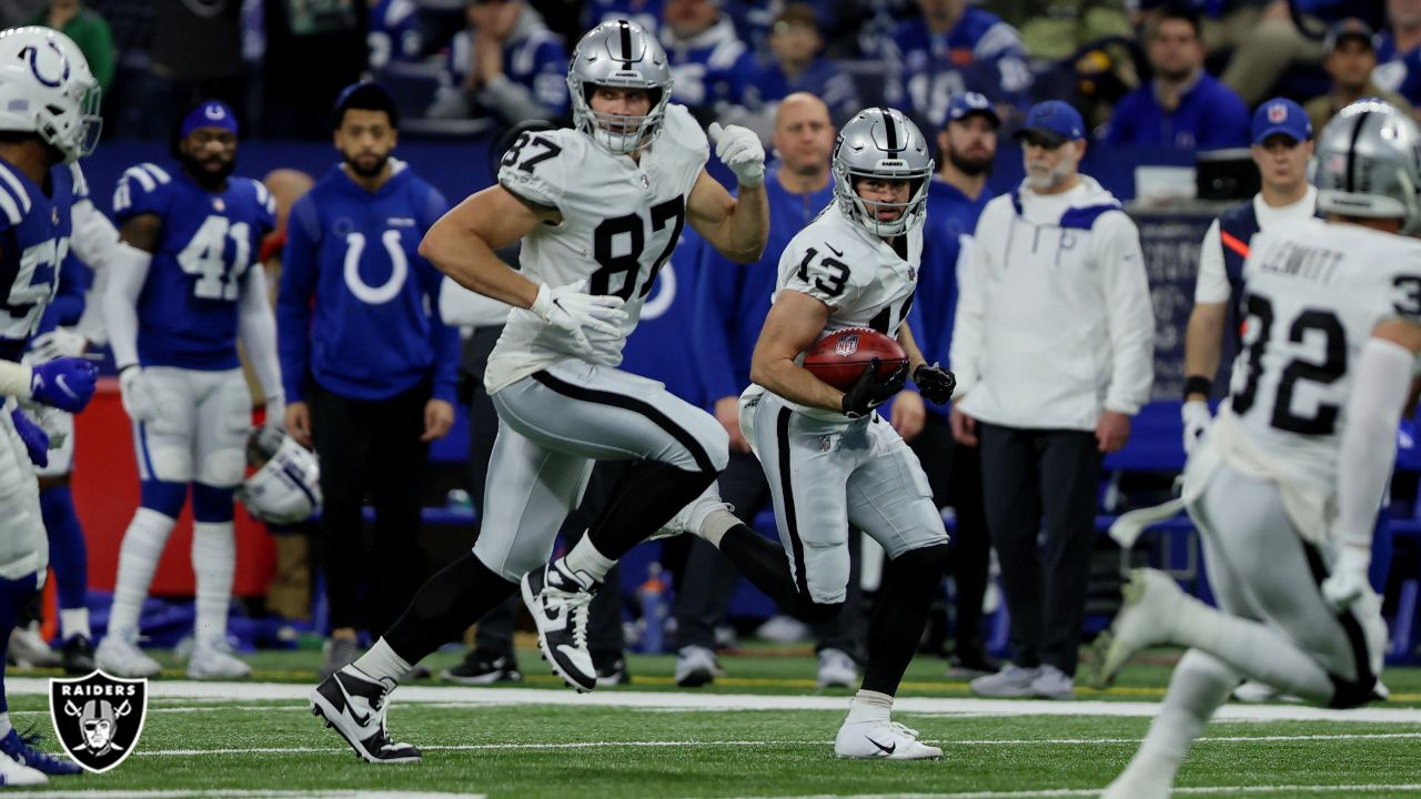 INDIANAPOLIS, IN - JANUARY 02: Las Vegas Raiders Wide Receiver