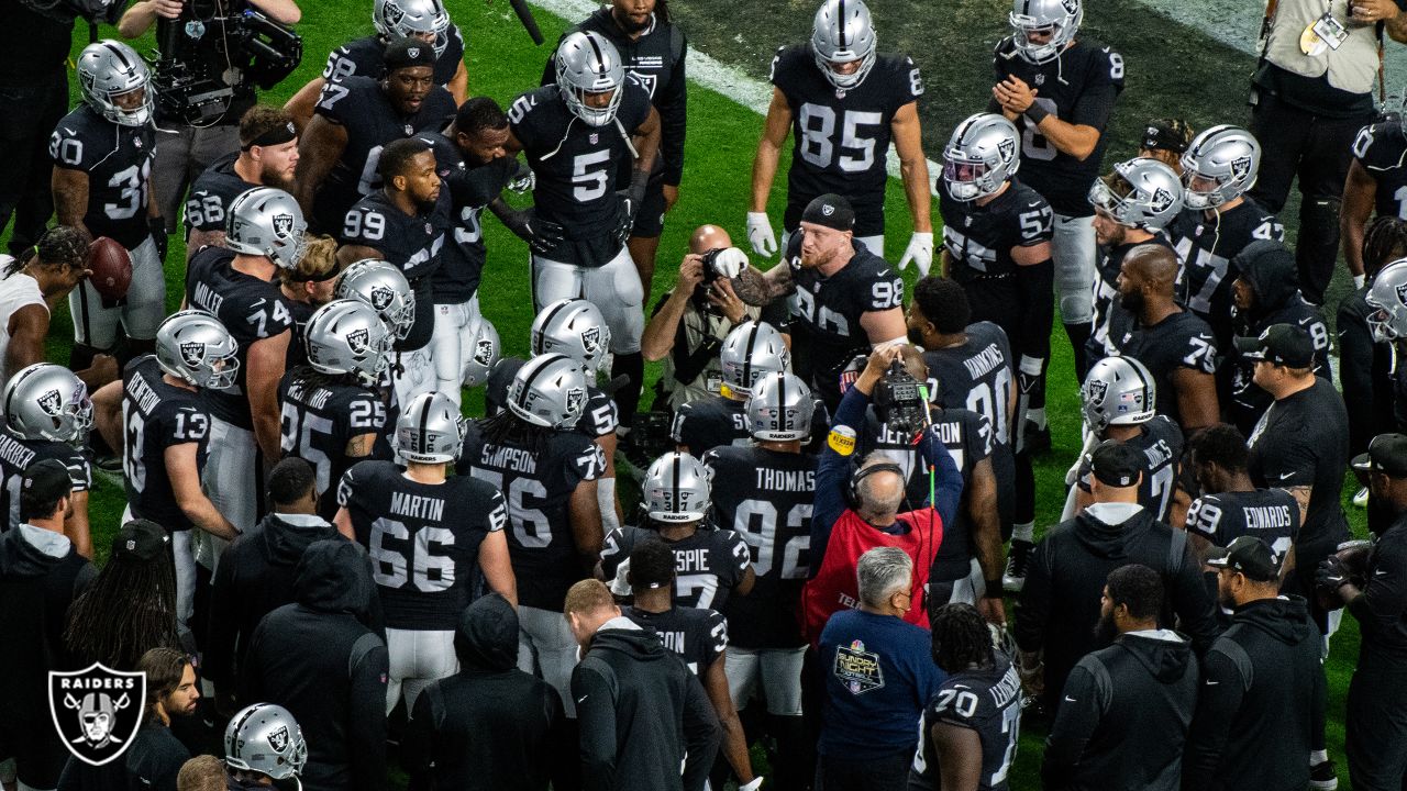 Rick Bisaccia, who was named interim head coach for the Raiders, is  pictured before the start o …