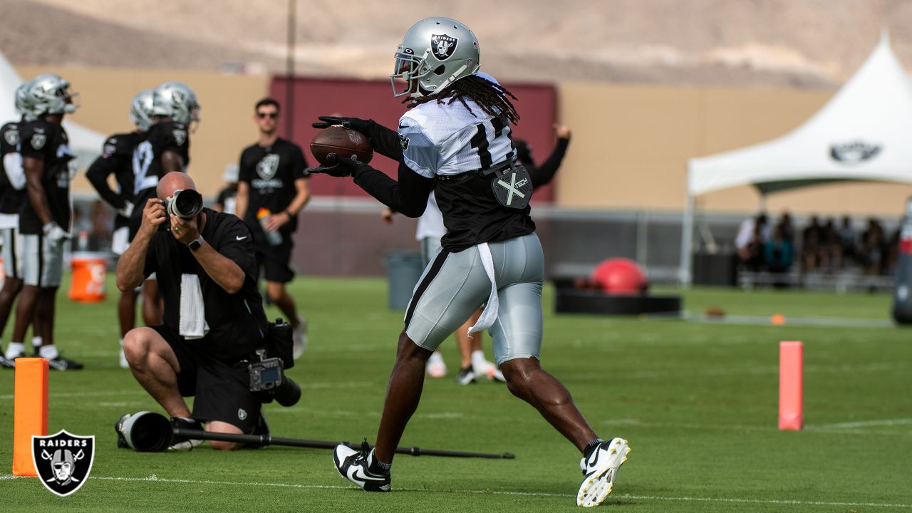 davante adams raiders practice