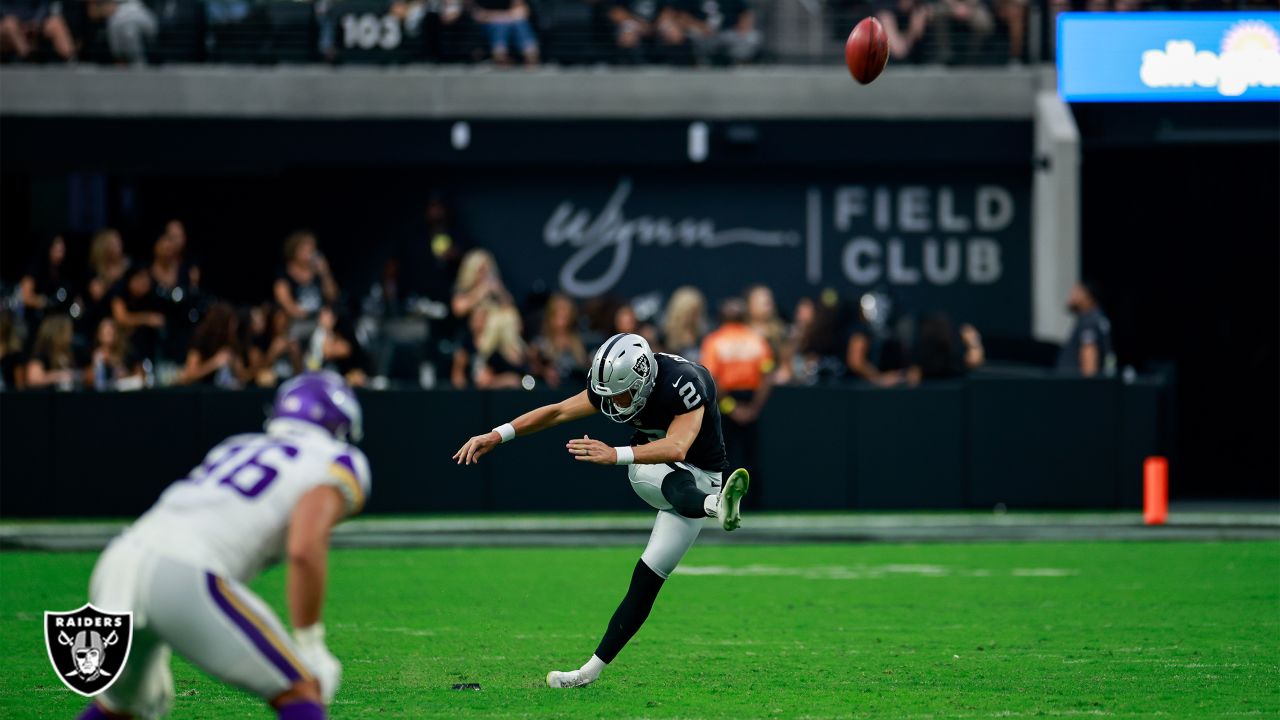 Las Vegas Raiders running back Brittain Brown (38) plays against the Minnesota  Vikings during an NFL preseason football game, Sunday, Aug. 14, 2022, in Las  Vegas. (AP Photo/John Locher Stock Photo - Alamy