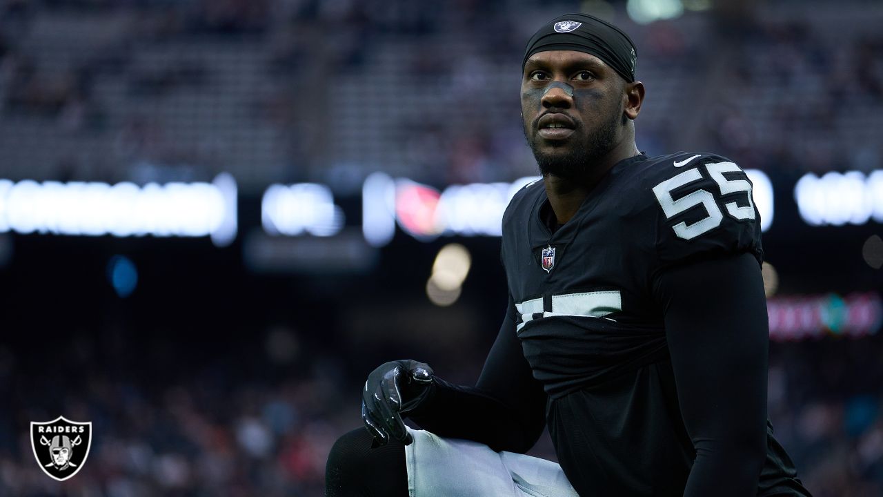 Las Vegas Raiders defensive end Malcolm Koonce (51) plays against the New  England Patriots during an NFL preseason football game, Friday, Aug. 26,  2022, in Las Vegas. (AP Photo/John Locher Stock Photo - Alamy