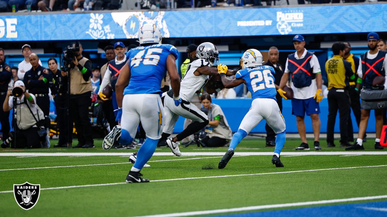 Halftime Report: Raiders fall behind early against the Chargers