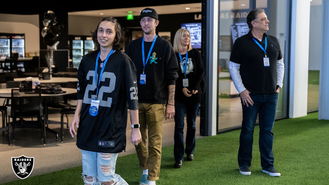 Las Vegas Raiders partner with Make-A-Wish to assist in fulfilling