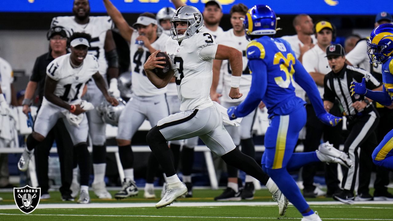 Nate Hobbs shows out in Los Angeles, earns game ball from Coach Gruden