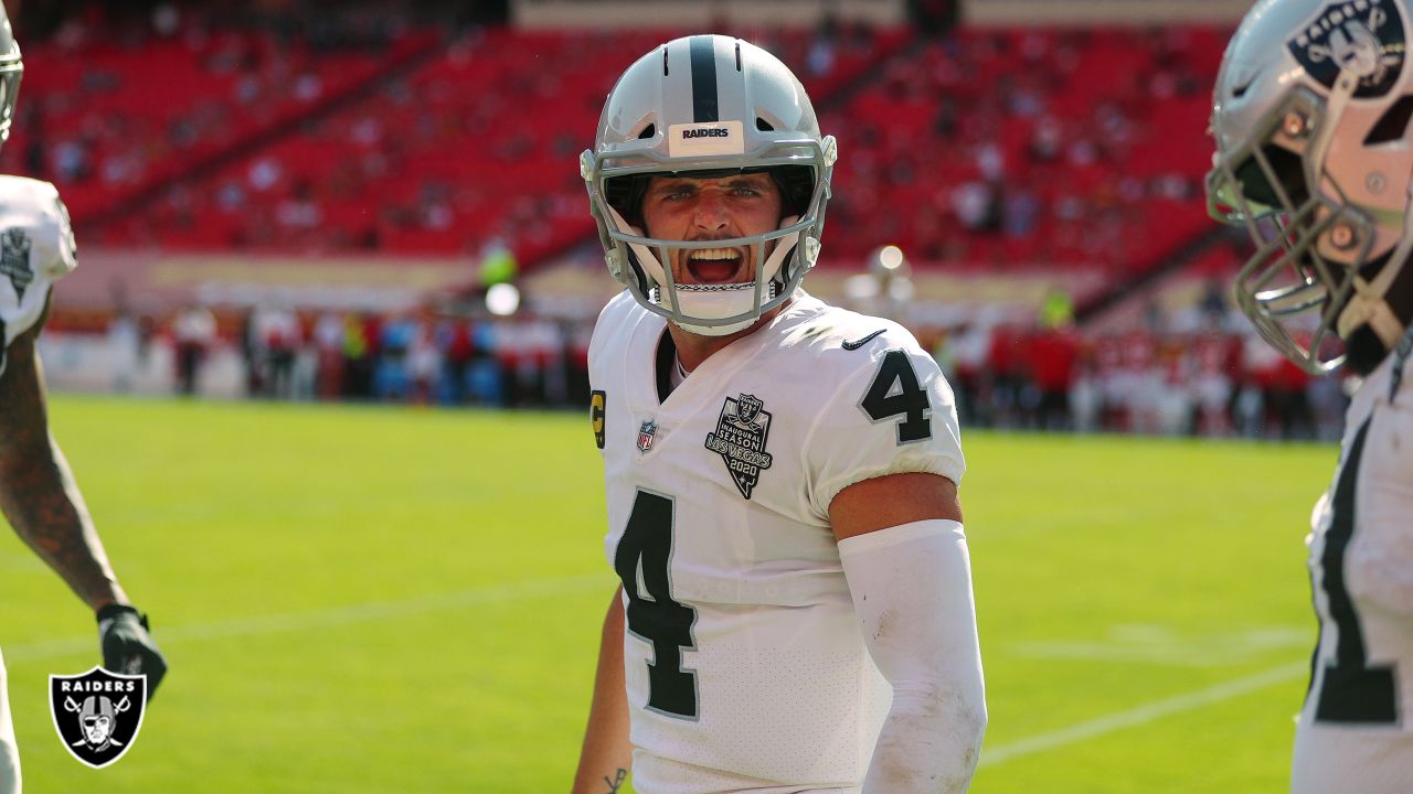 Derek Carr Las Vegas Raiders Nike Black Jersey