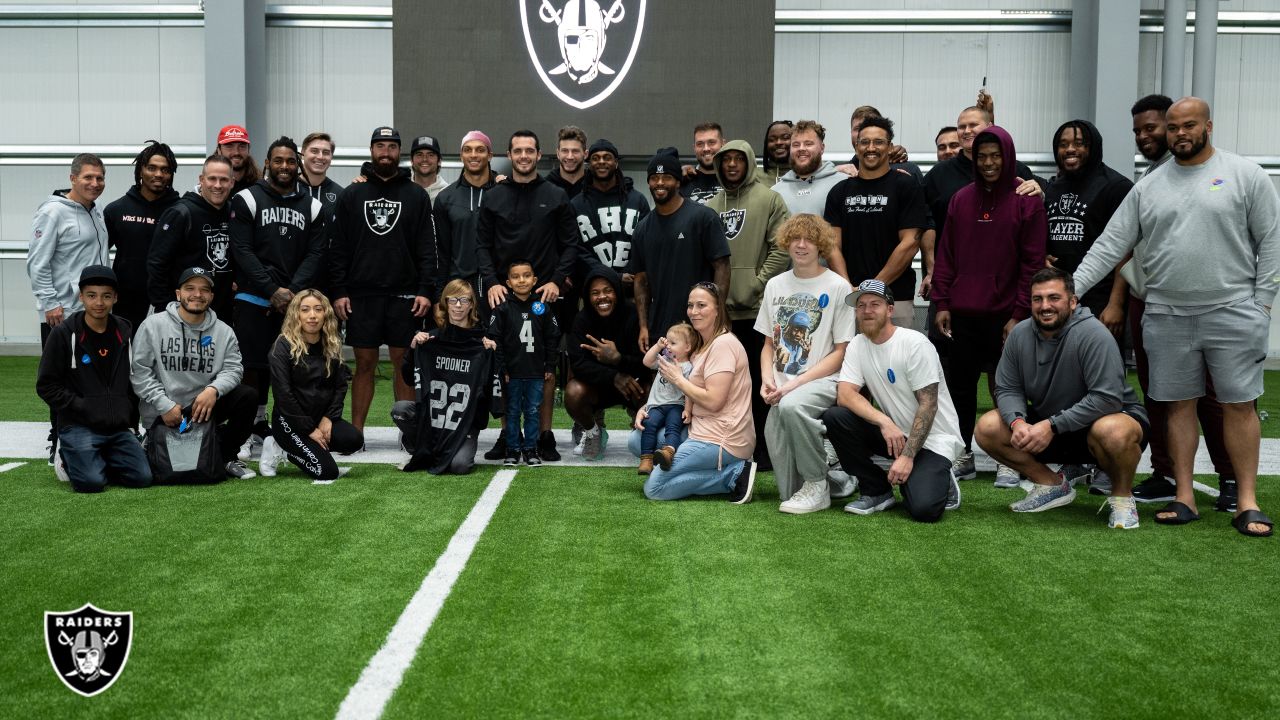 Las Vegas Raiders partner with Make-A-Wish to assist in fulfilling