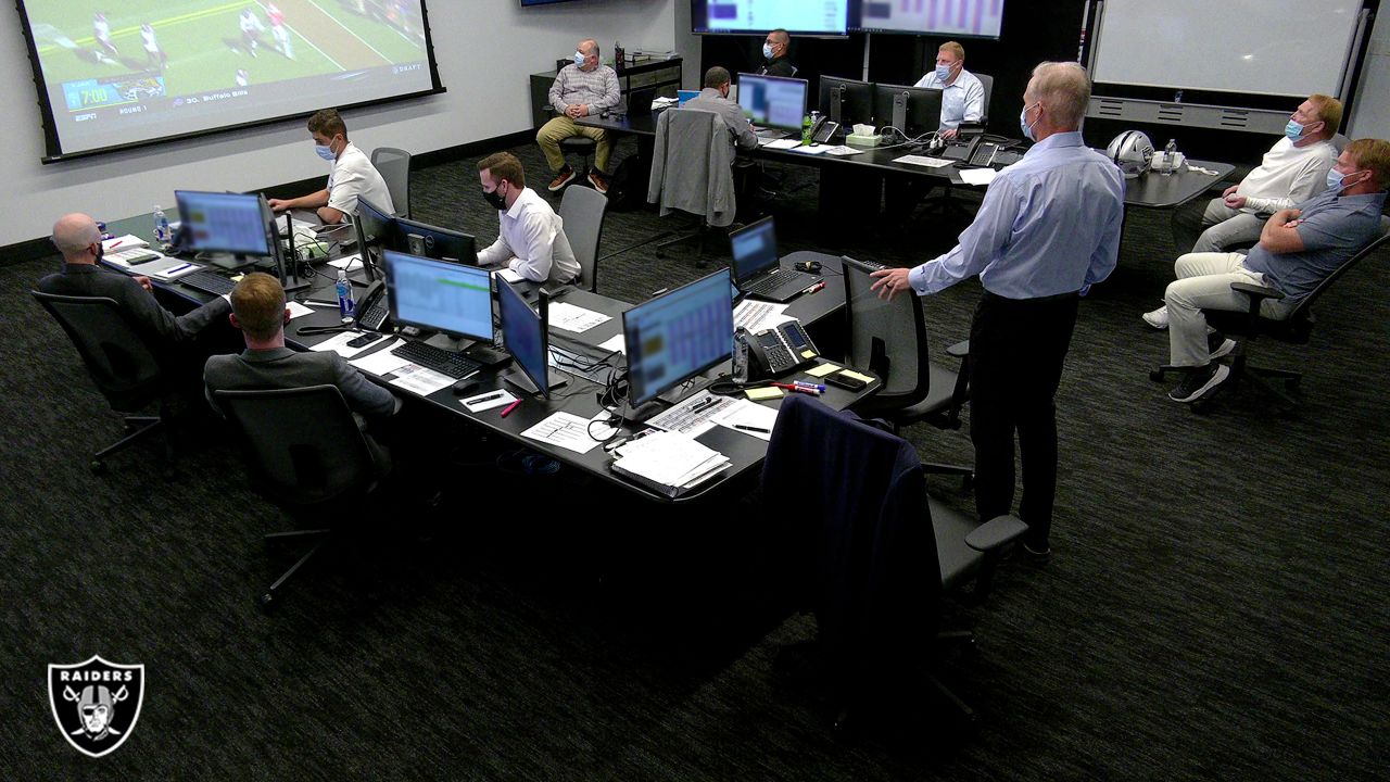 Inside the Raiders Draft Room: GM McKenzie's Top Staff