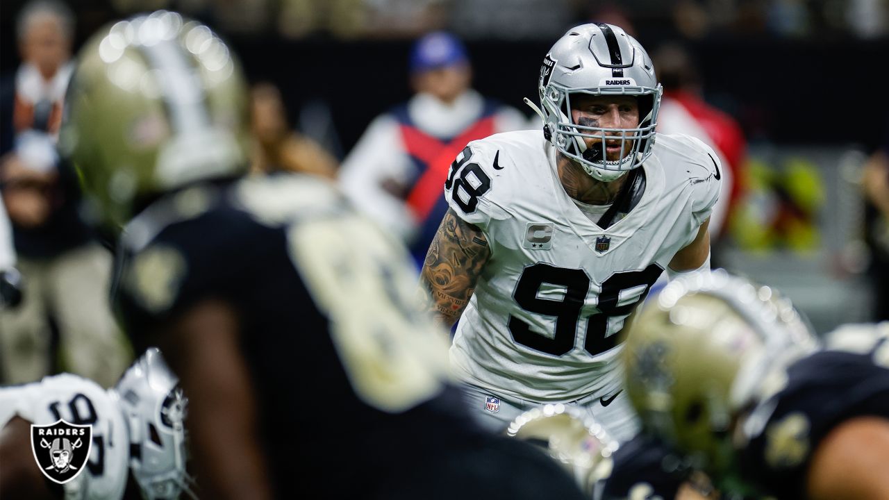 Las Vegas Raiders shutout 24-0 in uninspiring Week 8 loss to Saints