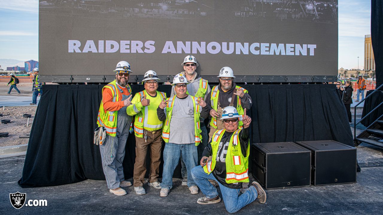 Raiders Las Vegas stadium gets address change and Al Davis gets street  named after him - Silver And Black Pride