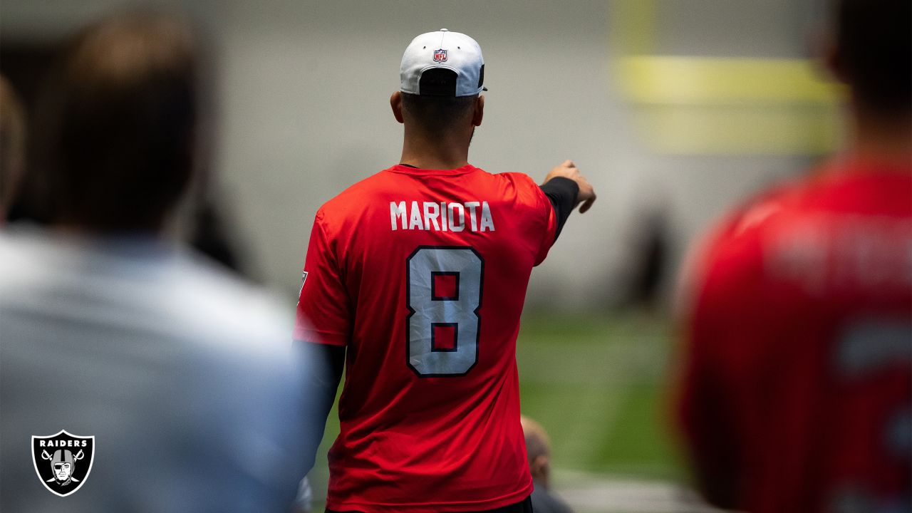 Source -- QB Marcus Mariota restructures deal to remain with Las Vegas  Raiders - ESPN